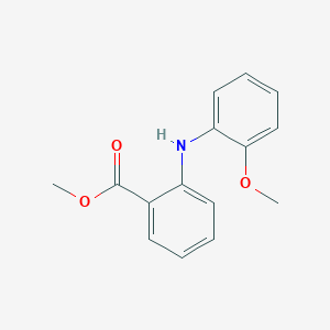 molecular formula C15H15NO3 B15309125 Methyl 2-((2-methoxyphenyl)amino)benzoate 