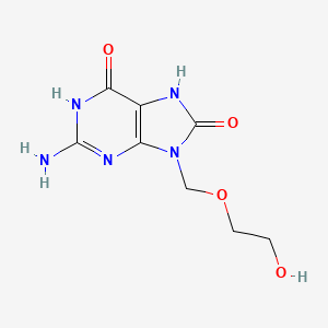 molecular formula C8H11N5O4 B1530932 8-Hydroxyacyclovir CAS No. 80685-23-0