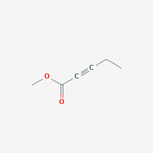 molecular formula C6H8O2 B153096 Methyl pent-2-yn-1-oate CAS No. 24342-04-9