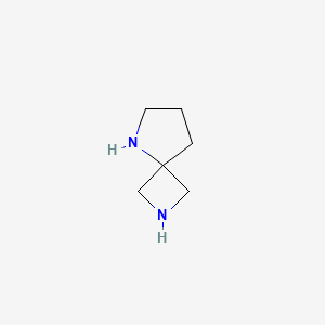 molecular formula C6H12N2 B15309610 2,5-Diazaspiro[3.4]octane 