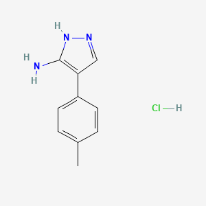 4-p-Tolyl-2H-pyrazol-3-ylamine hydrochloride