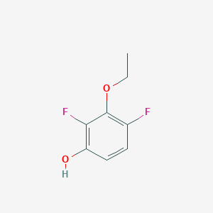 molecular formula C8H8F2O2 B1530968 3-Ethoxy-2,4-difluorophenol CAS No. 1017778-14-1