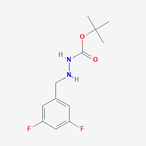tert-Butyl 2-(3,5-difluorobenzyl)hydrazinecarboxylate