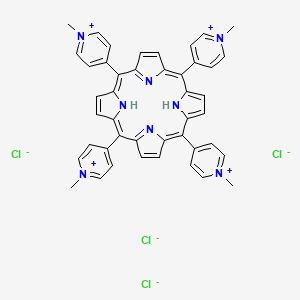 B1530970 5,10,15,20-Tetrakis(N-methyl-4-pyridyl)-21,23H-porphyrin tetrachloride CAS No. 92739-63-4