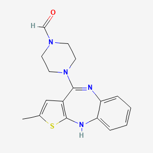 molecular formula C17H18N4OS B1530974 N-Demethyl-N-formylolanzapine CAS No. 639460-79-0