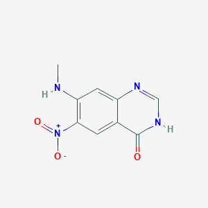 7-(methylamino)-6-nitroquinazolin-4(3H)-one