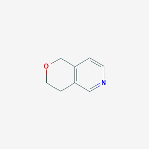 molecular formula C8H9NO B153099 3,4-dihydro-1H-pyrano[4,3-c]pyridine CAS No. 126474-06-4