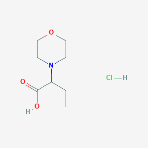 2-Morpholin-4-YL-butyric acid hydrochloride