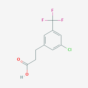 3-(3-Chloro-5-(trifluoromethyl)phenyl)propanoic acid
