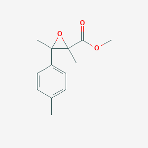 molecular formula C13H16O3 B15310387 Methyl 2,3-dimethyl-3-(p-tolyl)oxirane-2-carboxylate 