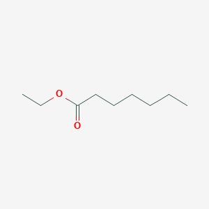 molecular formula C9H18O2 B153104 Ethyl heptanoate CAS No. 106-30-9