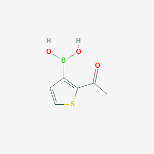 (2-Acetylthiophen-3-yl)boronic acid