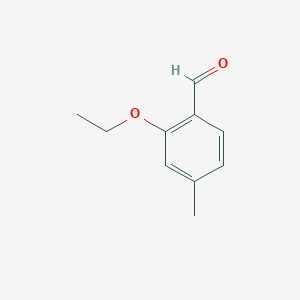 molecular formula C10H12O2 B1531084 2-Ethoxy-4-methylbenzaldehyde CAS No. 154478-29-2