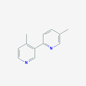 molecular formula C12H12N2 B1531097 4',5-Dimethyl-2,3'-bipyridine CAS No. 1187165-92-9