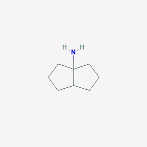 molecular formula C8H15N B15311182 Octahydropentalen-3a-amine 