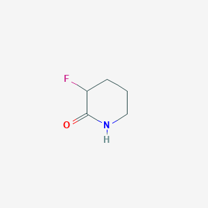 molecular formula C5H8FNO B1531160 3-Fluoropiperidin-2-one CAS No. 50902-17-5