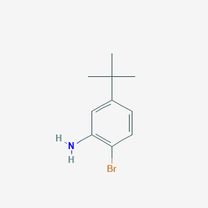 molecular formula C10H14BrN B1531182 2-Bromo-5-(tert-butyl)aniline CAS No. 58164-14-0