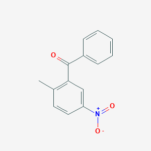 molecular formula C14H11NO3 B015312 2-Methyl-5-nitrobenzophenone CAS No. 39272-00-9
