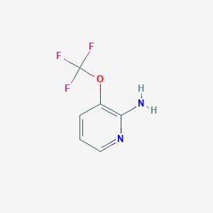 molecular formula C6H5F3N2O B1531228 3-(Trifluoromethoxy)pyridin-2-amine CAS No. 1206981-49-8