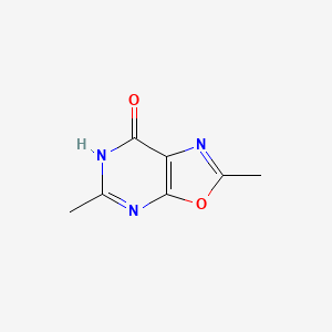 molecular formula C7H7N3O2 B1531241 2,5-Dimethyl[1,3]oxazolo[5,4-d]pyrimidin-7(6H)-one CAS No. 959238-51-8