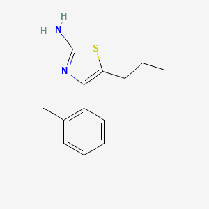 4-(2,4-Dimethylphenyl)-5-propyl-1,3-thiazol-2-amine