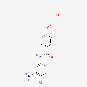 N-(3-Amino-4-chlorophenyl)-4-(2-methoxyethoxy)-benzamide