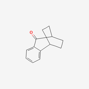 molecular formula C13H14O B15312712 Tricyclo[7.2.2.0,2,7]trideca-2,4,6-trien-8-one 