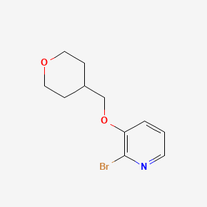 2-bromo-3-((tetrahydro-2H-pyran-4-yl)methoxy)pyridine