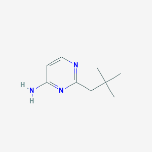2-(2,2-Dimethylpropyl)pyrimidin-4-amine