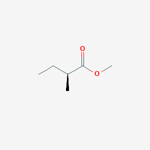 molecular formula C6H12O2 B153129 甲基(2S)-2-甲基丁酸酯 CAS No. 10307-60-5