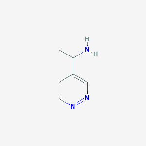 1-(Pyridazin-4-yl)ethanamine