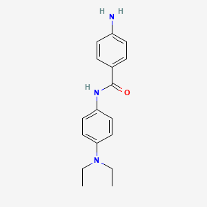 4-Amino-N-[4-(diethylamino)phenyl]benzamide