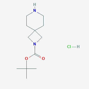 tert-Butyl 2,7-diazaspiro[3.5]nonane-2-carboxylate hydrochloride