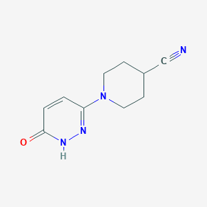 1-(6-Hydroxypyridazin-3-yl)piperidine-4-carbonitrile