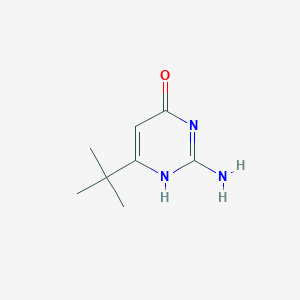 2-amino-6-tert-butylpyrimidin-4(3H)-one