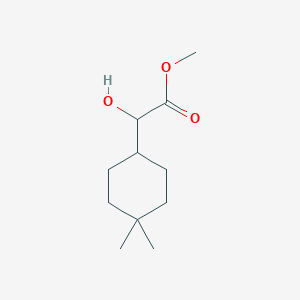 molecular formula C11H20O3 B15314294 Methyl 2-(4,4-dimethylcyclohexyl)-2-hydroxyacetate 