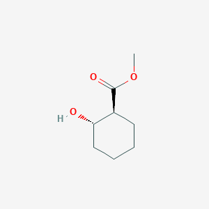 molecular formula C8H14O3 B15314742 methyl (1S,2S)-2-hydroxycyclohexane-1-carboxylate 