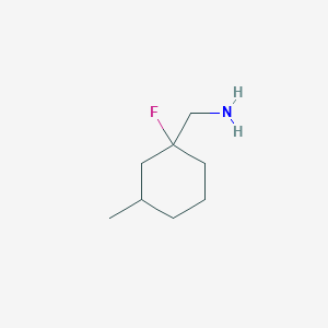 (1-Fluoro-3-methylcyclohexyl)methanamine