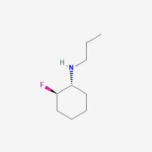 (1R,2R)-2-fluoro-N-propylcyclohexan-1-amine