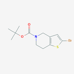 tert-butyl 2-Bromo-6,7-dihydrothieno[3,2-c]pyridine-5(4H)-carboxylate