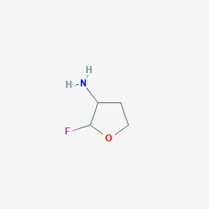 2-Fluorooxolan-3-amine