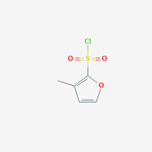 molecular formula C5H5ClO3S B15315454 3-Methylfuran-2-sulfonyl chloride CAS No. 926921-60-0