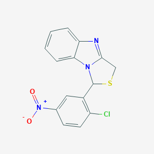 molecular formula C15H10ClN3O2S B153160 NSC 626765 CAS No. 138226-16-1