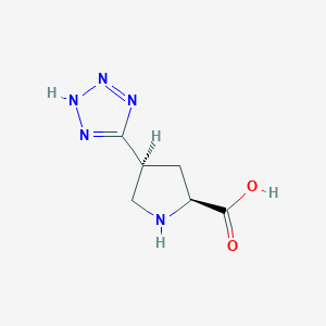 (2S,4S)-4-(1H-1,2,3,4-Tetraazol-5-yl)-2-pyrrolidinecarboxylic acid
