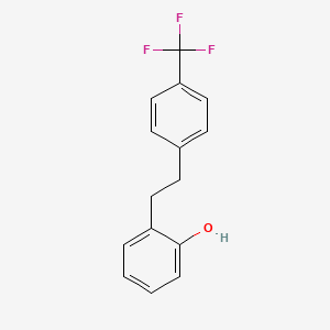 2-{2-[4-(Trifluoromethyl)phenyl]ethyl}phenol