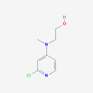 2-((2-Chloropyridin-4-yl)(methyl)amino)ethan-1-ol