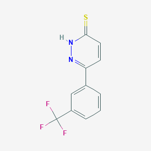 6-(3-(Trifluoromethyl)phenyl)pyridazine-3-thiol