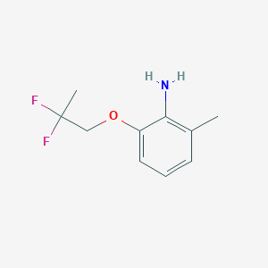 2-(2,2-Difluoropropoxy)-6-methylphenylamine