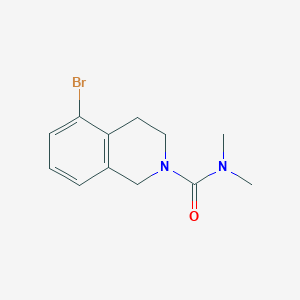5-Bromo-3,4-dihydro-1H-isoquinoline-2-carboxylic acid dimethylamide