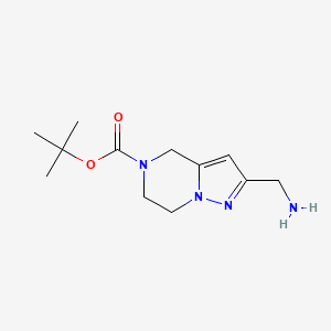 tert-Butyl 2-(aminomethyl)-6,7-dihydropyrazolo[1,5-a]pyrazine-5(4H)-carboxylate